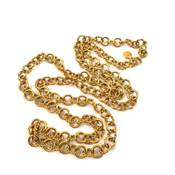 J. Crew Jewelry - J. Crew chain necklace gold tone long layer necklace